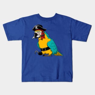 pirate parrot Kids T-Shirt